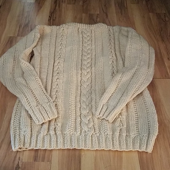Vintage Homemade Fisherman's Sweater - Picture 4 of 8